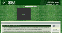 Desktop Screenshot of golfforum.com